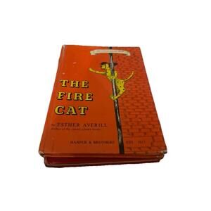 THE FIRE CAT by ESTHER AVERILL  1ST First Edition 1960 Children Kids Book Hard